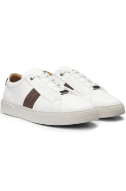 Gary trainers with woven details