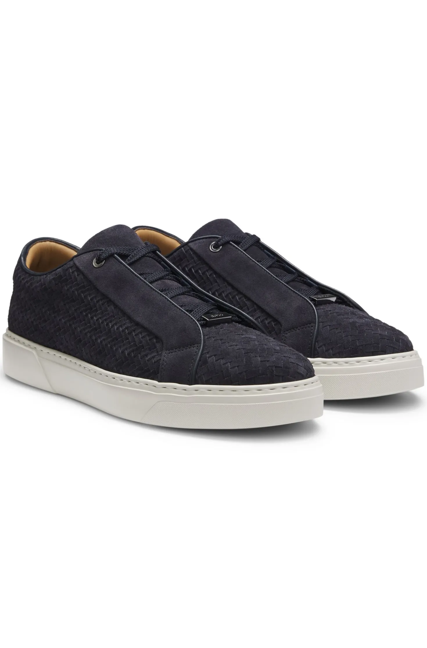 Gary trainers with woven suede uppers