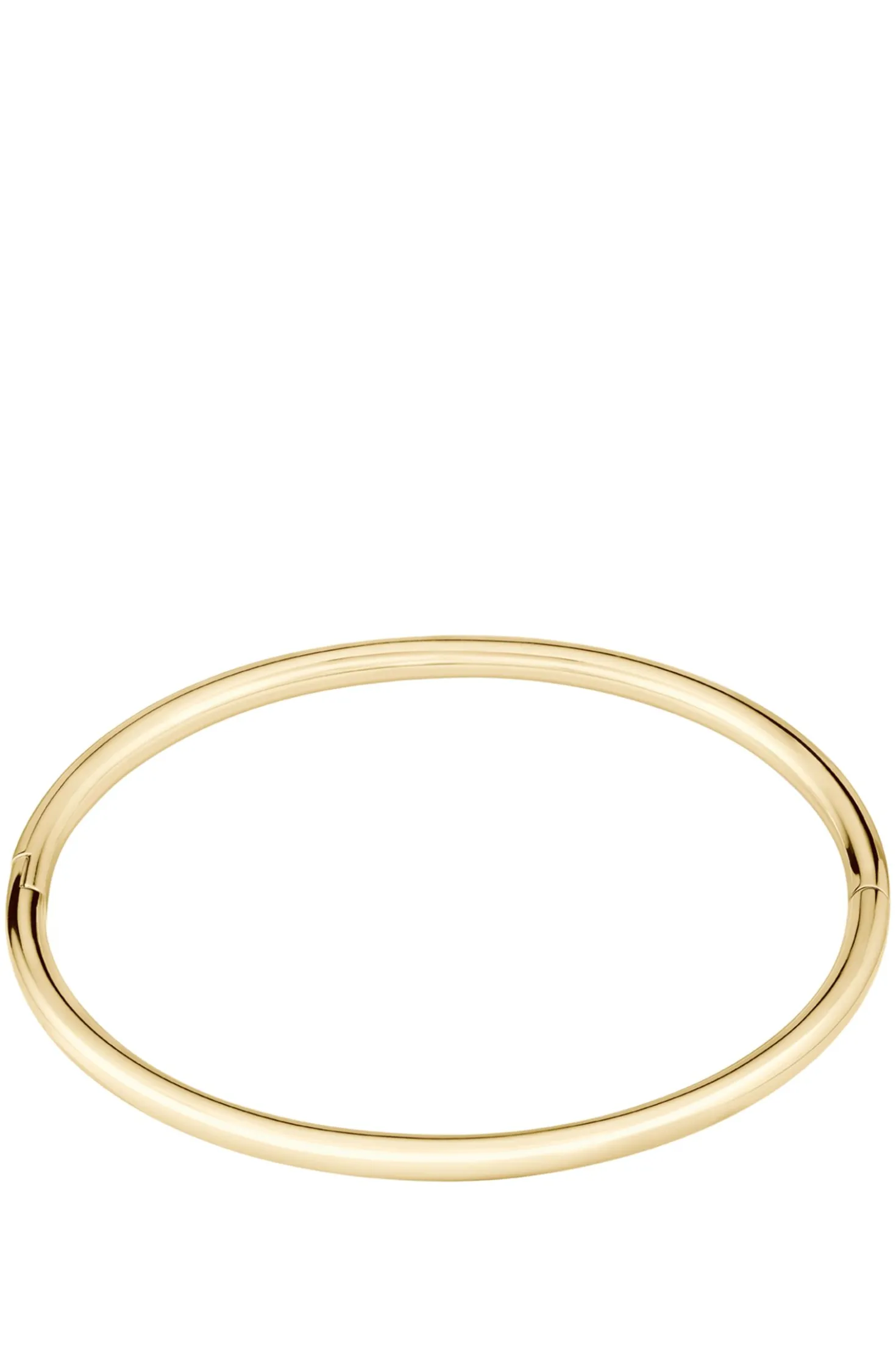 Gold-tone bangle with logo detail