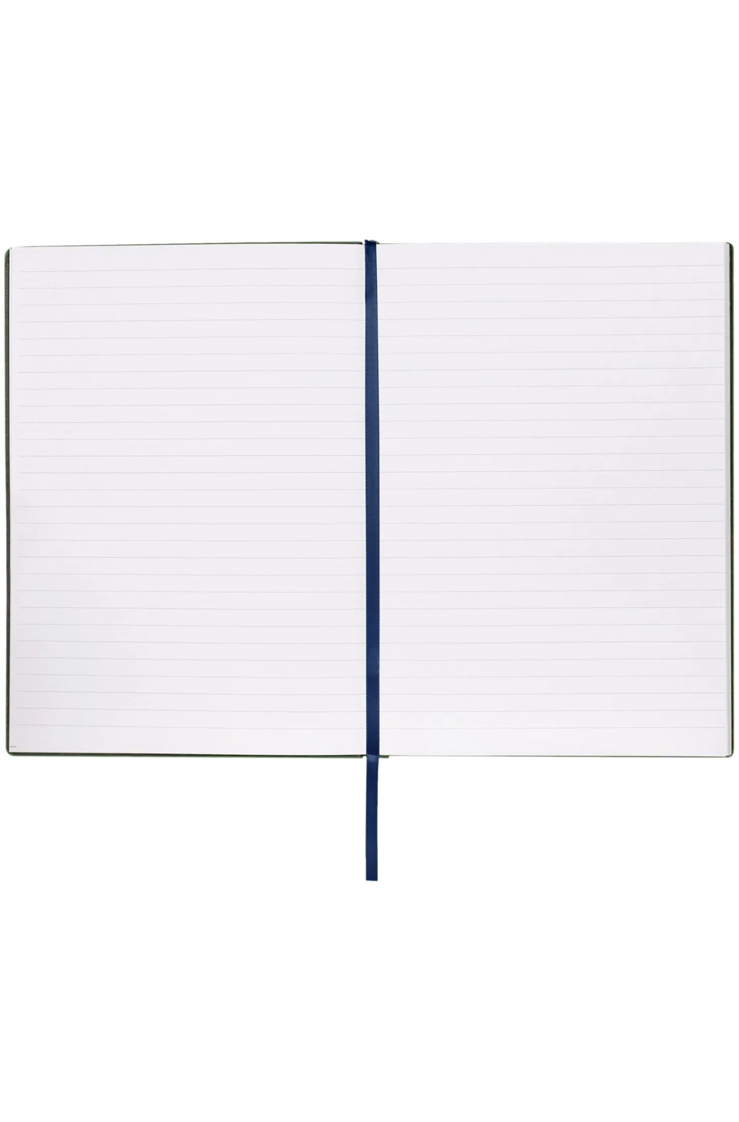 Green A5 notebook with Double B monogram