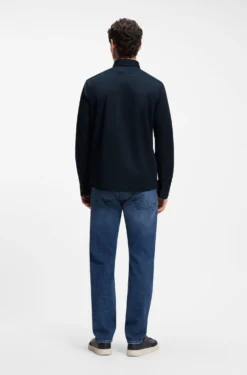 Heritage casual-fit shirt in compact cotton poplin