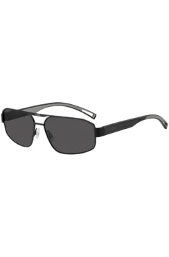 HUGO Eyewear Wrap-style sunglasses with rubber logo
