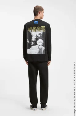 HUGO x Jujutsu Kaisen T-shirt with Yuji, Megumi and Kento print