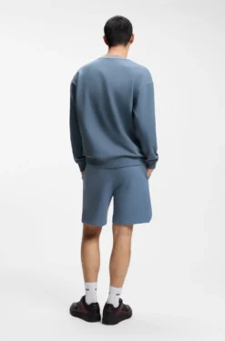 HUGO x RB cotton-terry sweatshirt with bull motif