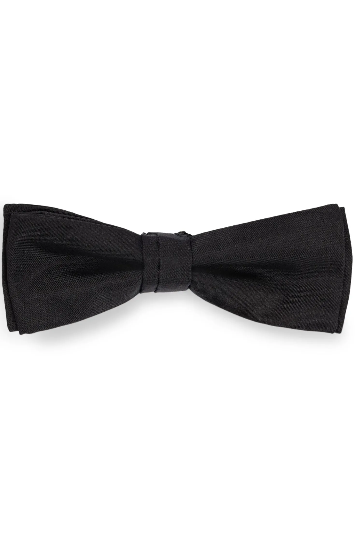 Italian-made bow tie in silk jacquard