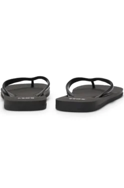 Italian-made flip-flops with contrast logo detail