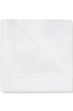 Italian-made pocket square in easy-iron cotton