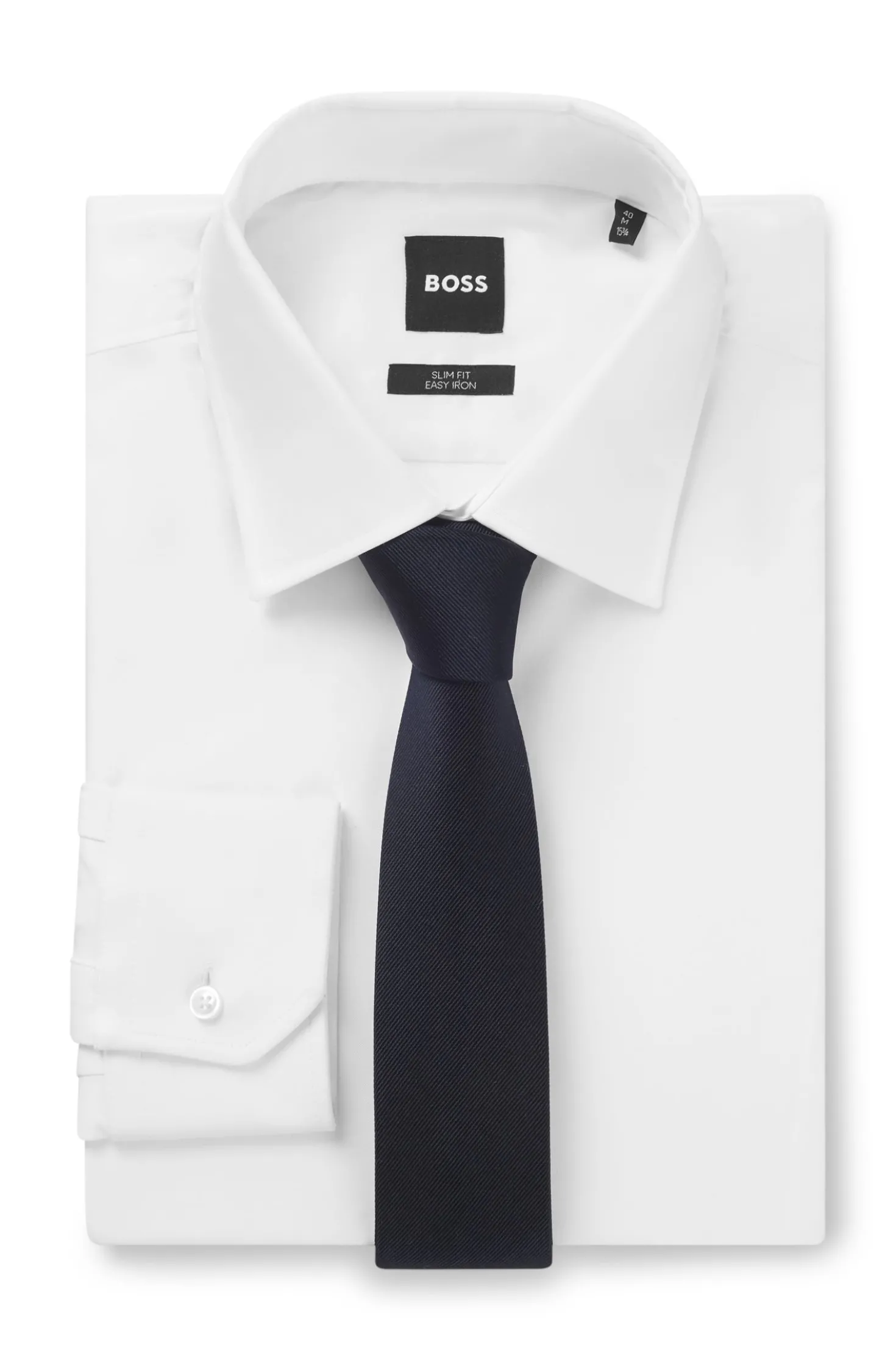 Italian-made tie in pure-silk jacquard