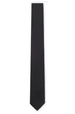 Italian-made tie in pure-silk jacquard