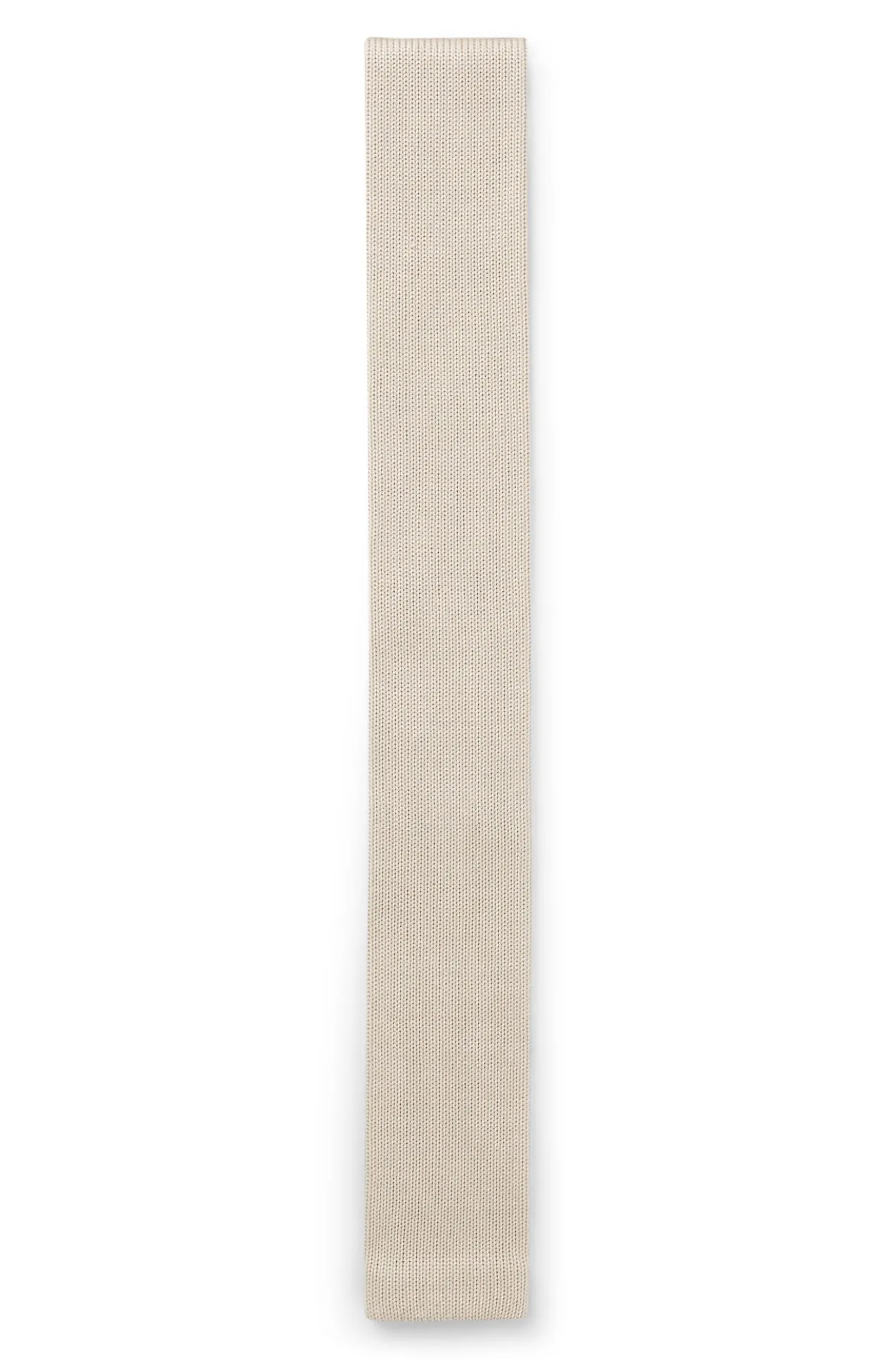 Knitted-jacquard tie in cotton