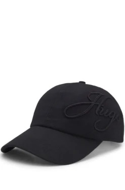 Logo-embroidered cap in cotton twill