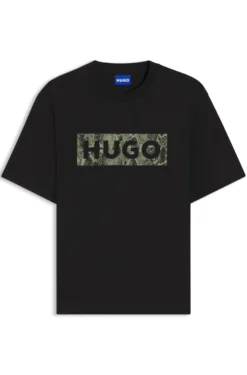 Logo-graphic T-shirt in cotton jersey