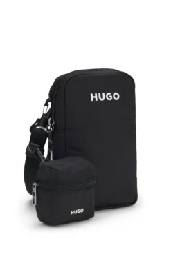 Logo phone holder with mini pouch