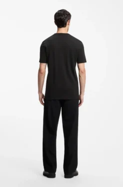 Logo-print T-shirt in cotton jersey