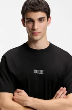 Logo T-shirt in cotton jersey