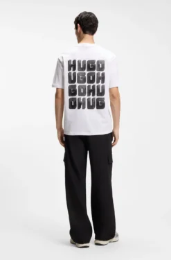 Logo T-shirt in cotton jersey