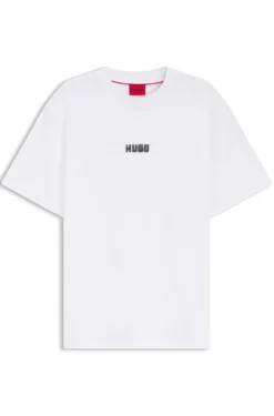 Logo T-shirt in cotton jersey
