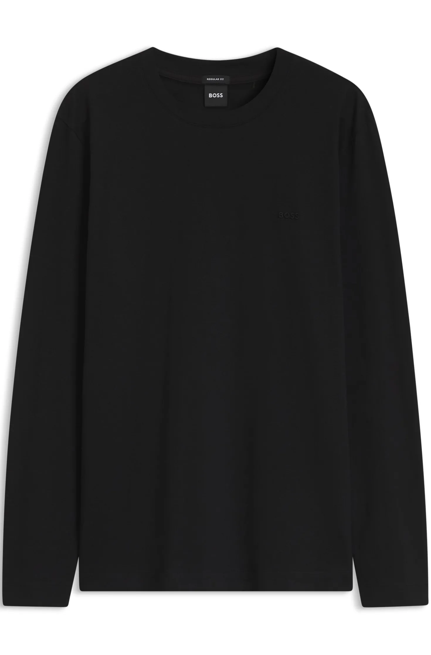 Long-sleeved T-shirt in cotton with logo detail