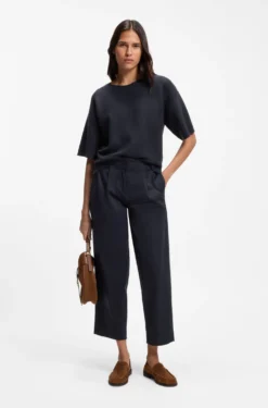 Loose-fit chinos in stretch-cotton twill
