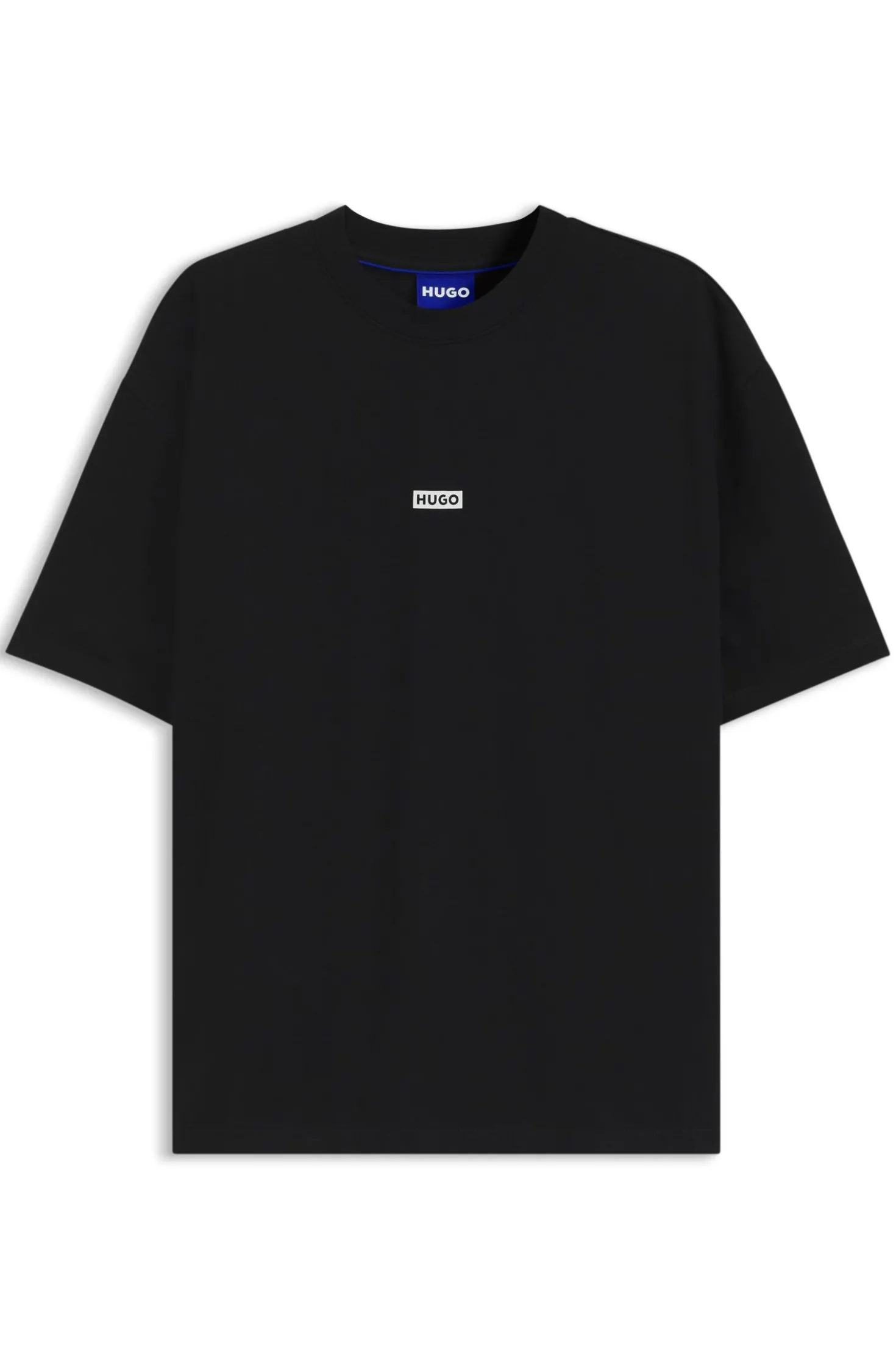 Loose-fit T-shirt in cotton with rear logo artwork