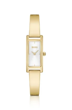 Lucy Allure gold-tone watch with bangle