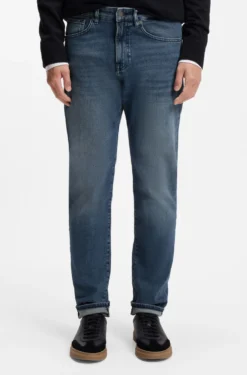 Maine regular-fit jeans in blue comfort-stretch denim