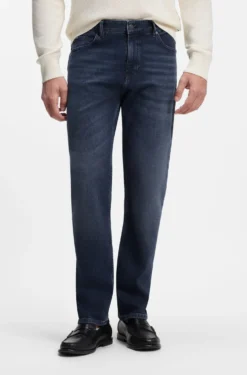 Maine regular-fit jeans in blue comfort-stretch denim