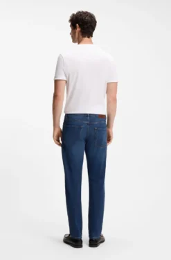 Maine regular-fit jeans in blue comfort-stretch denim