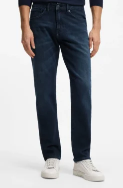 Maine regular-fit jeans in blue comfort-stretch denim