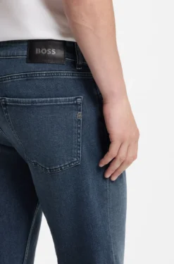 Maine regular-fit jeans in blue comfort-stretch denim