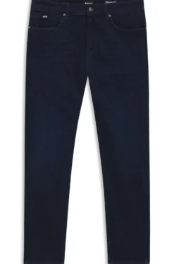 Maine regular-fit jeans in dark-blue denim