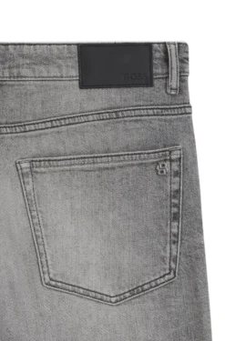 Maine regular-fit jeans in grey comfort-stretch denim
