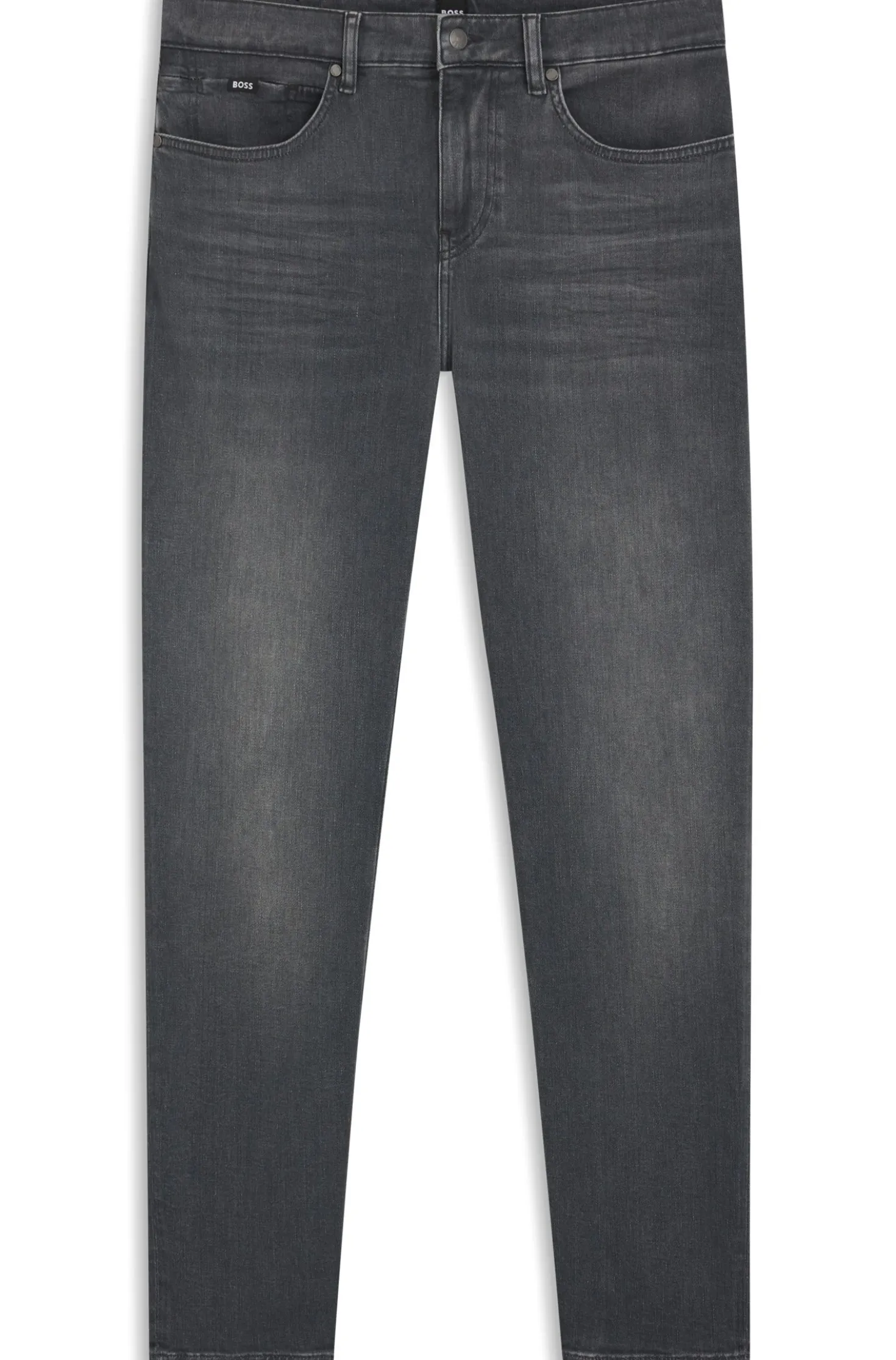Maine Regular-fit jeans in grey stretch denim