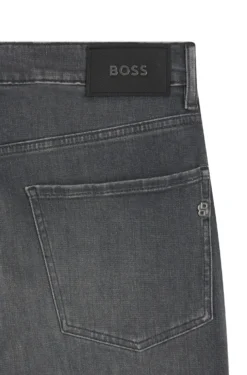 Maine Regular-fit jeans in grey stretch denim