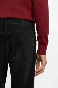 Maine regular-fit jeans in soft-touch denim