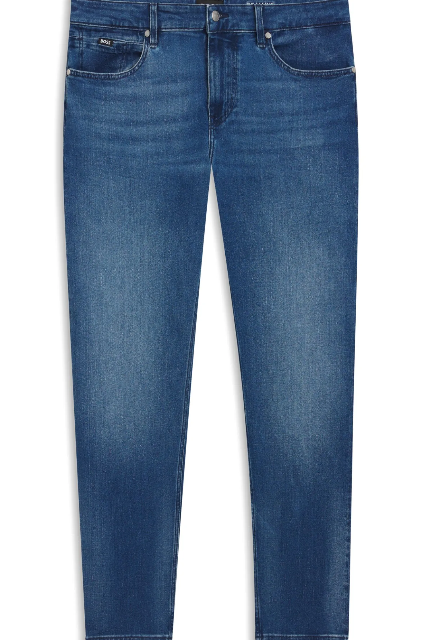 Maine regular-fit jeans in super-soft blue denim
