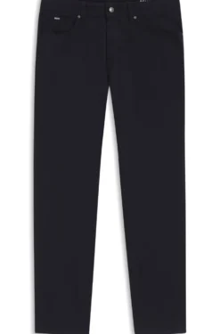 Maine regular-fit trousers in stretch-cotton twill
