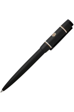 Matte-black ballpoint pen with Double B monogram