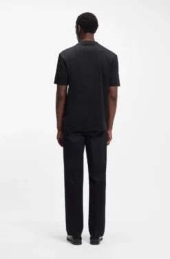 Mercerised-cotton T-shirt with Double B monogram