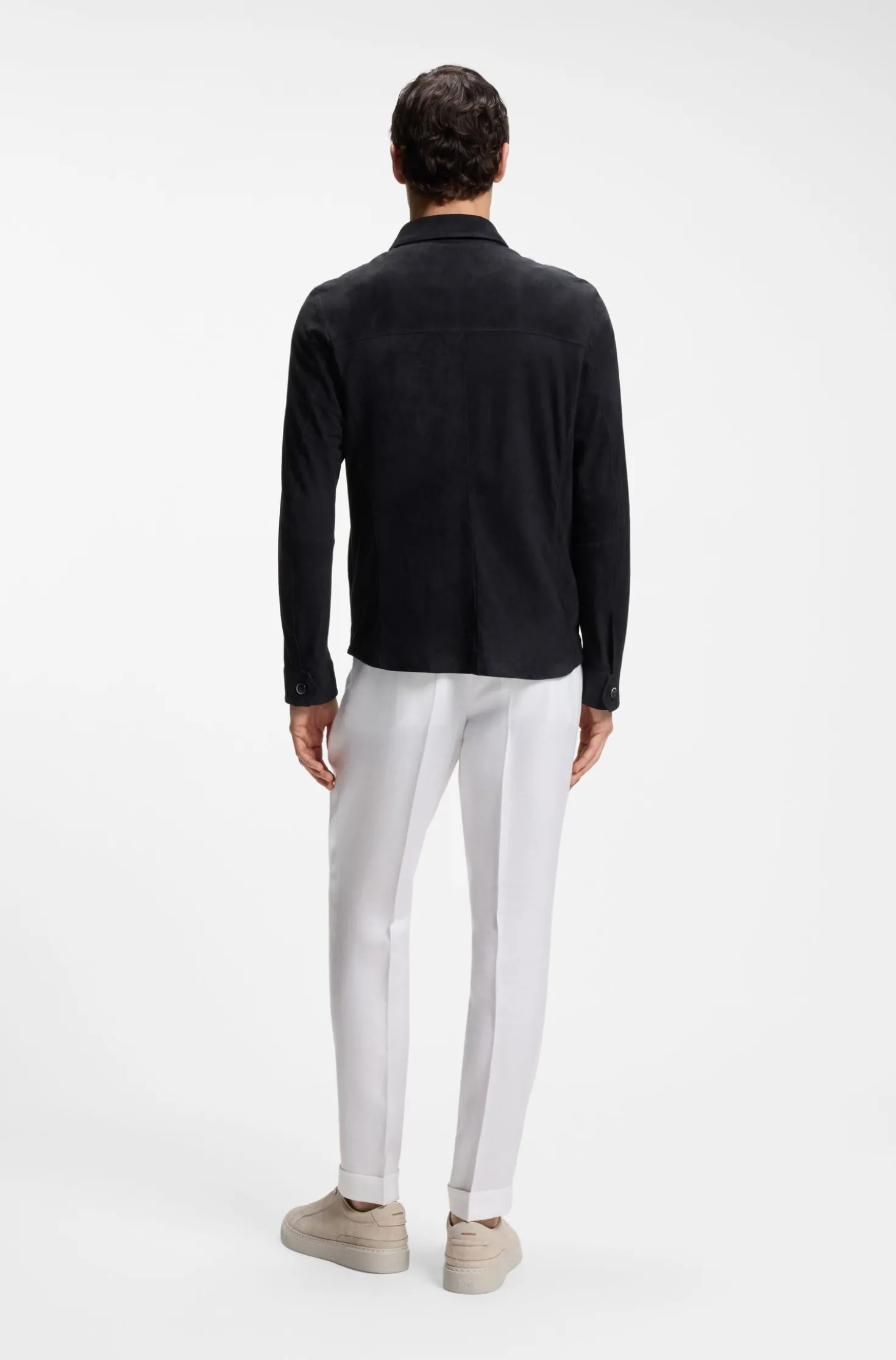 Metis suede shirt with nappalan inner