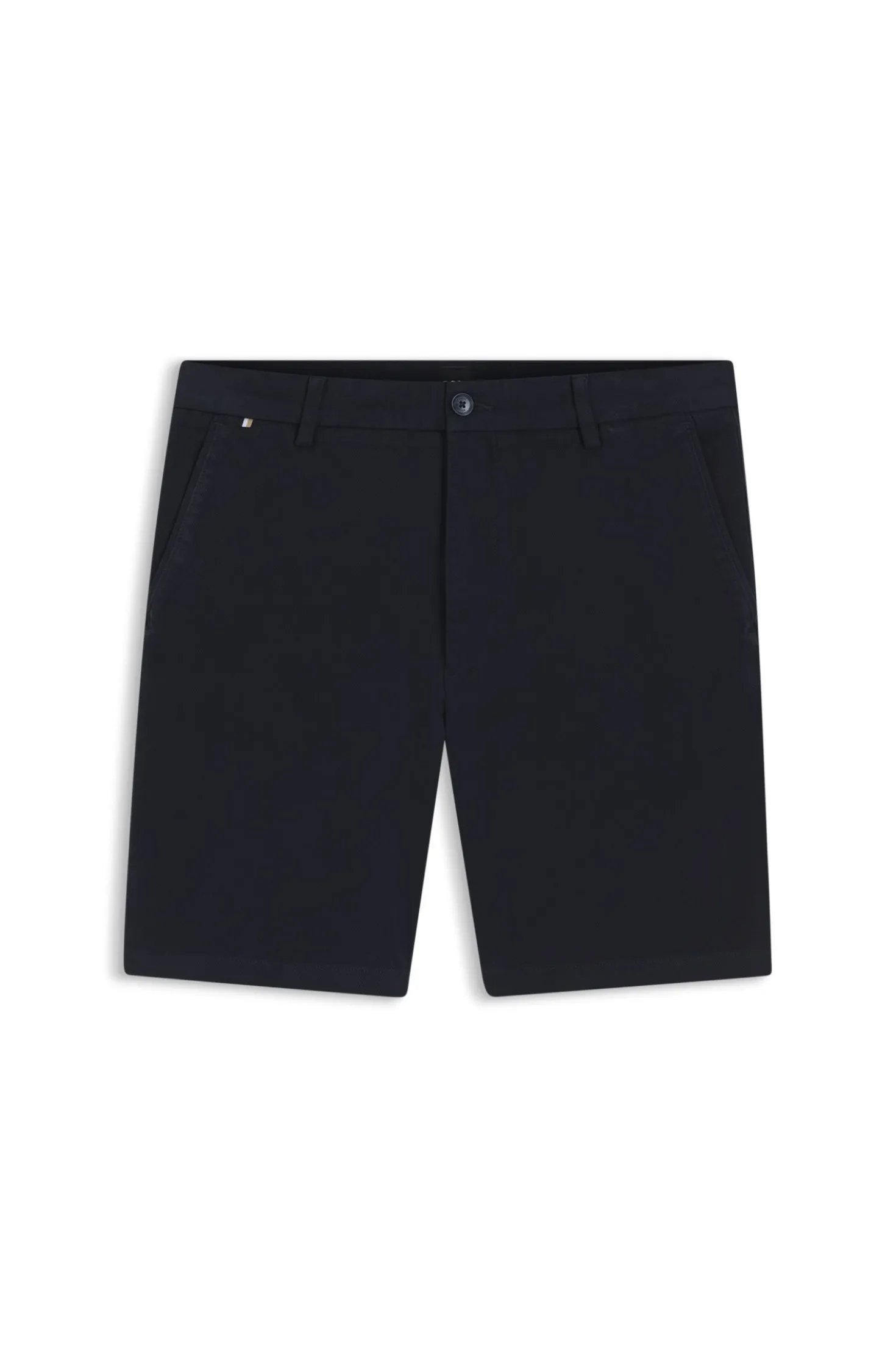 Modern-fit shorts in stretch cotton