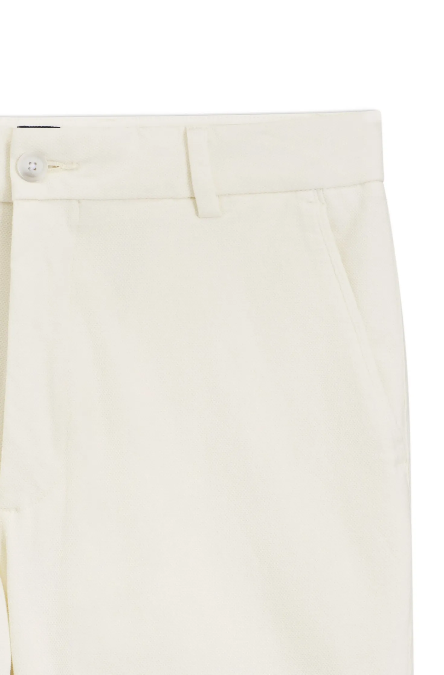 Modern-fit shorts in stretch cotton