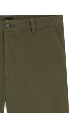 Modern-fit shorts in stretch cotton