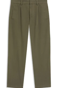 Modern-fit trousers in cotton-blend twill