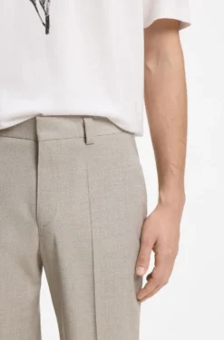 Modern-fit trousers in stretch twill