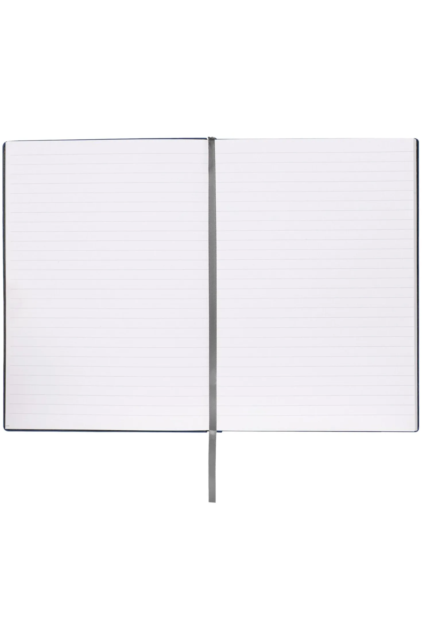 Navy A5 notebook with Double B monogram