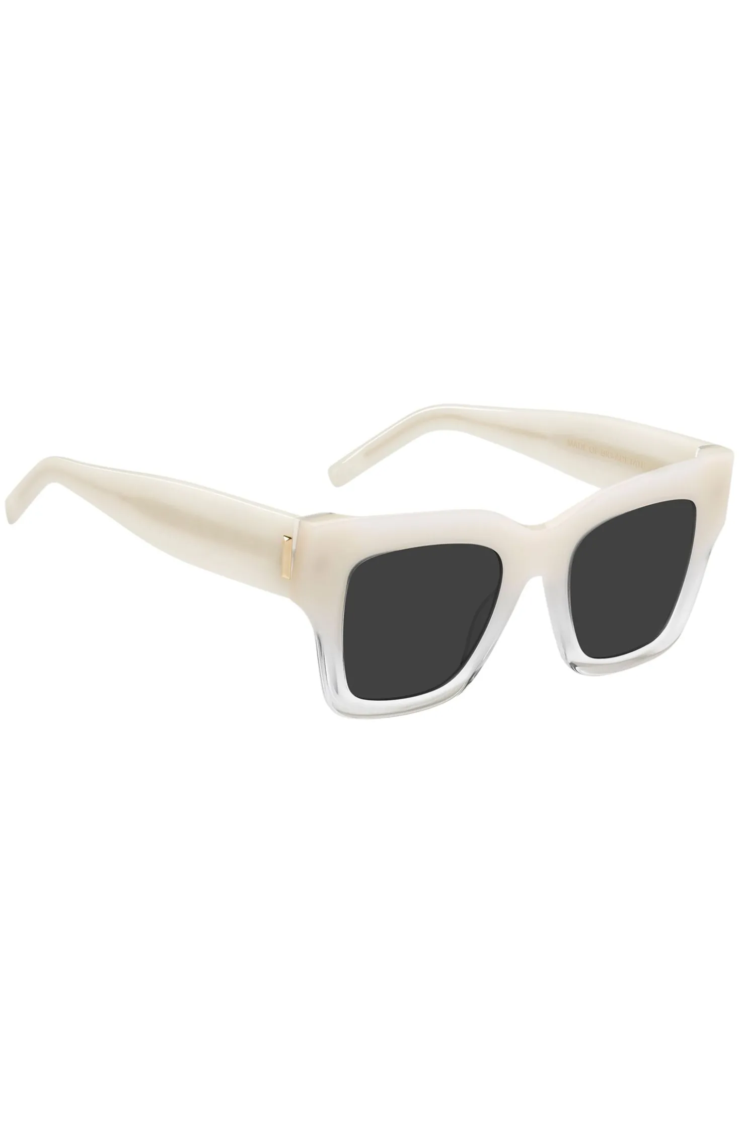 Opal-acetate sunglasses with signature hardware