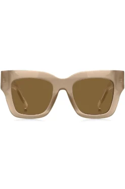 Opal bio-acetate sunglasses with signature hardware