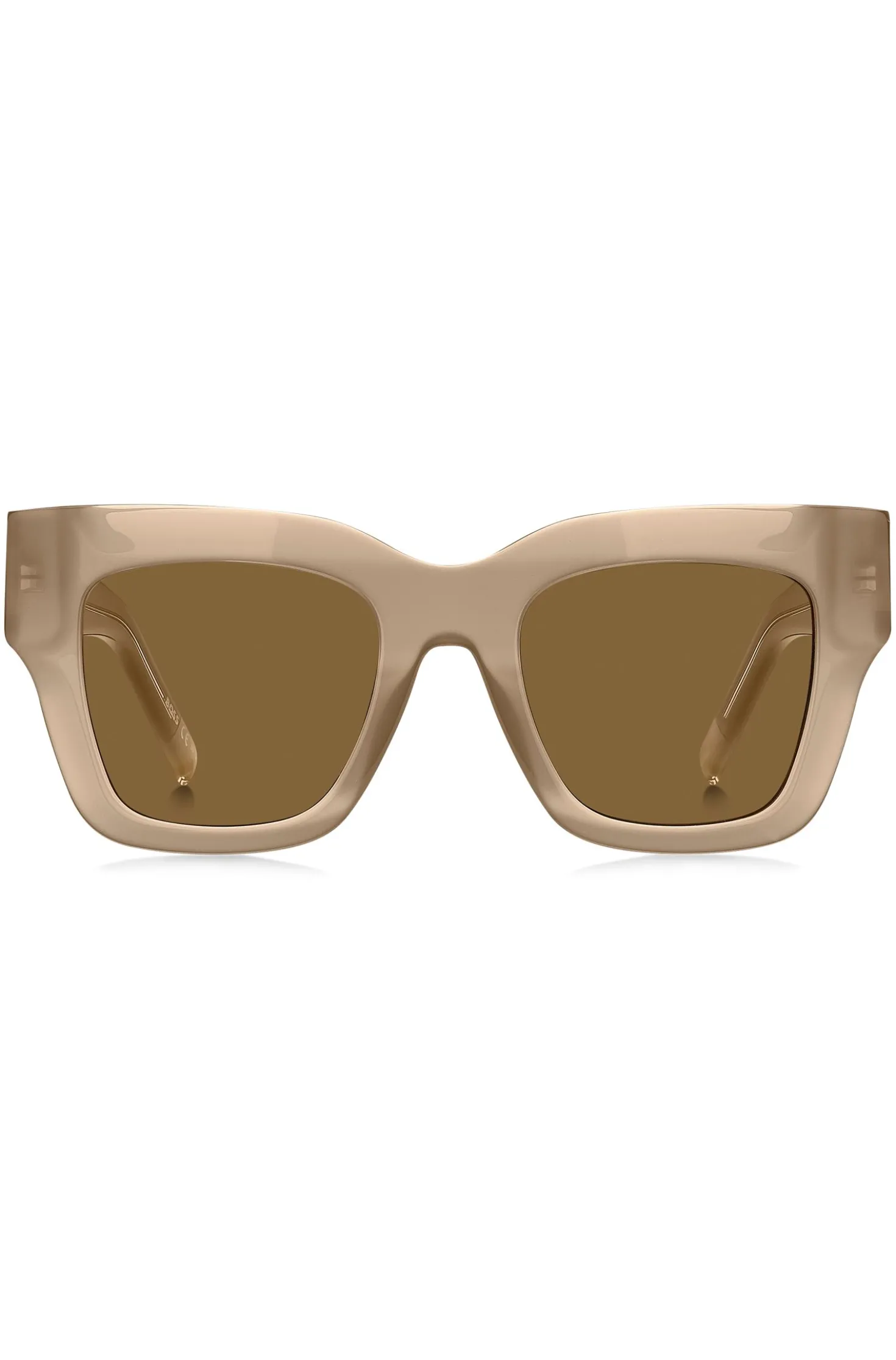 Opal bio-acetate sunglasses with signature hardware