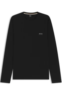Ottoman pyjama T-shirt with embroidered logo
